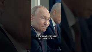 Putin Says Trump’s Guilty Verdict Boosts His Election Odds