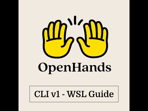 OpenHands v1 CLI Is Here! Setup with WSL in 90 seconds