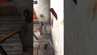 Granny Wayne forgot the camera#horrorgaming #youtubeshorts #grannyhorrorstory #granny3 #grannygame