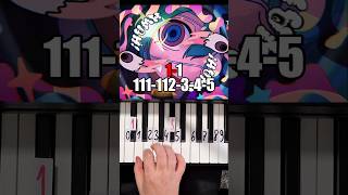Monitoring Deco*27 feat. Hatsune Miku Piano Tutorial #shorts