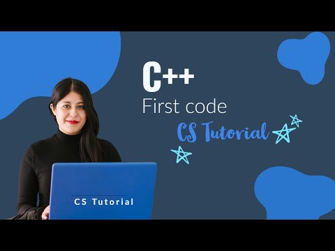 C++ first code || c++ || CS Tutorial