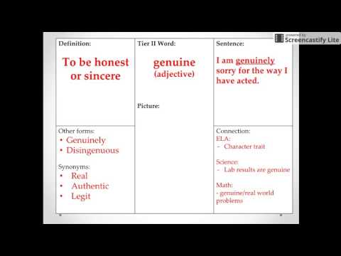 6th Set - 7th Grade - Tier II Words
