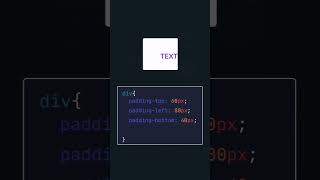 Css Padding vs Marging Tutorial #webdevelopment #css3course #shorts
