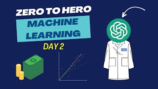 Zero To Hero Machine Learning - Day 2 | Cost Function And Linear Regression