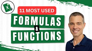 The 11 Most Popular Excel Functions You NEED to KNOW!