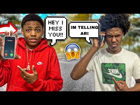 I CALLED MY EX IN FRONT OF @romantoolit 😱*HE TOLD @theariibabyy *