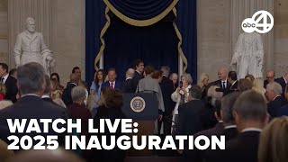 WATCH LIVE: Donald Trump inauguration 2025