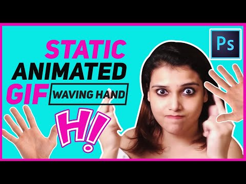 How to Make Hand Wave Animation in GIF using Photoshop