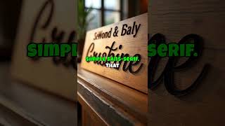 Typography Tips for More Professional Engraving #engraving #typography #laserCutting