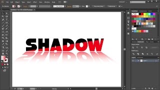 How to Add a Shadow to Text in Adobe Illustrator