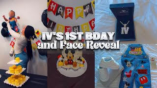 IV’s First Birthday Party + Revealing His Face!!! *so emotional* 