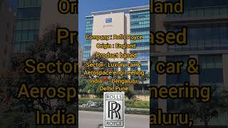 Rolls Royce IT company in India