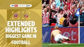 LAST GASP! | Sheffield United v Sunderland Play-Off Final extended highlights
