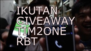 IKUTAN GIVEAWAY TIM2ONE RBT #1 #gapapajelekyangpentingsombong!!!