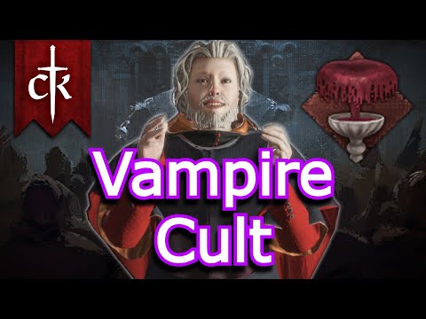 Leading a Secret Vampire Cult in Crusader Kings 3