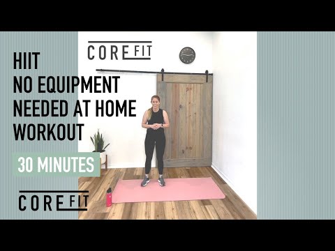 HIIT No Equipment Needed At Home Workout