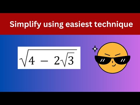 simplify | easy technique | olympiad