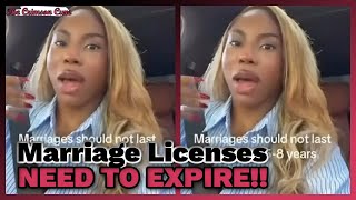 Woman Says Marriage Shouldn't Last More Than 5-8 Years