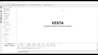 VESTA tutorial