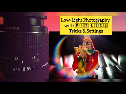 Canon 1500d photography | Low light photography with Kit Lens settings #Nightphotographytricks