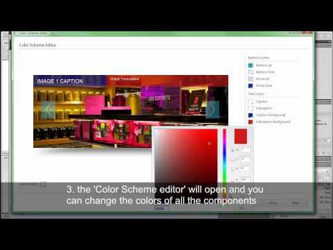 Create and Edit Color Scheme