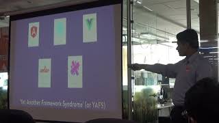 Javascript Web Frameworks by Arun George
