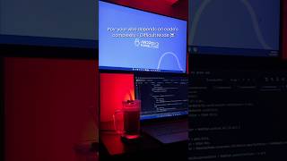 [5/90] desk vibes 👾 #coding #desksetup #codingdesk