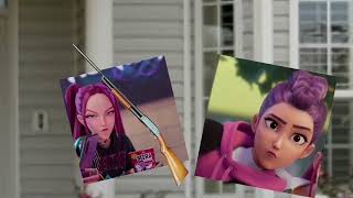 KPop Demon Hunters as funny templates part 2