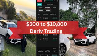 I flipped $500 to $10,800 Trading On Deriv - Free Bot Download