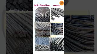 Mild Steel & TMT bar #ytshorts #civilconstruct #construction #civilengineering #structuralwork