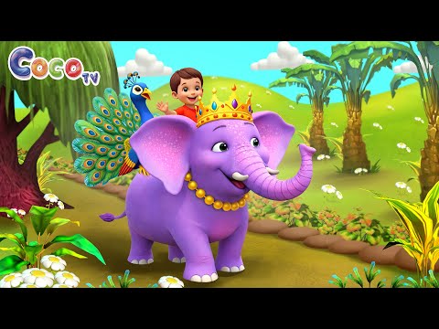 हाथी राजा | Haathi Raja | Children Nursery Rhymes | Kids Song | 3D Coco TV Rhymes  @3DCocoTVRhymes