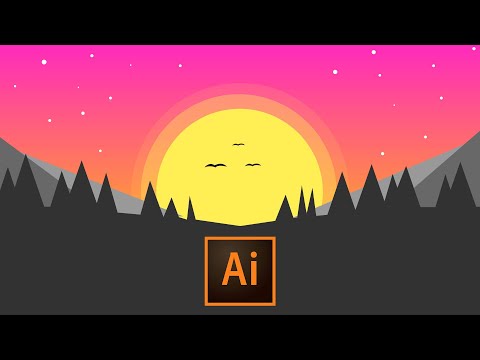Creating Beautiful Forest Vector Background in Adobe Illustrator