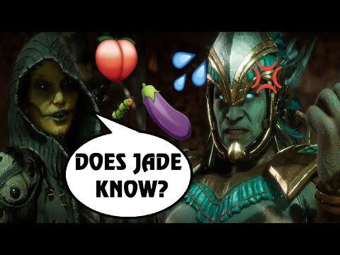 "DID YOU TELL JADE ABOUT US?" 🐛🍑🍆 Mortal Kombat 11 - Kotal Khan and DVorah Intro Dialogue #shorts