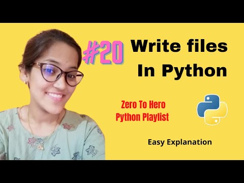 Write and Append in to the file using python - Python Trends | Learn Python From Basic To Advance#20