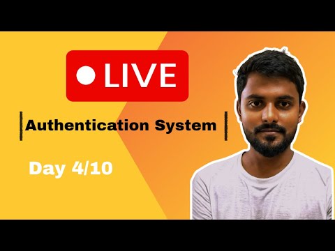 Day: 04/10 | Build Complete Authentication Page (Frontend and Backend) | By Khalid Alam