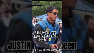 Justin combs at court for DIDDY #diddy #justincombs #seancombs