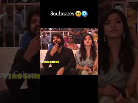 The way she respects him🥹💎 #rashmikamandanna #vijaydeverakonda #virosh #husbandwife #married