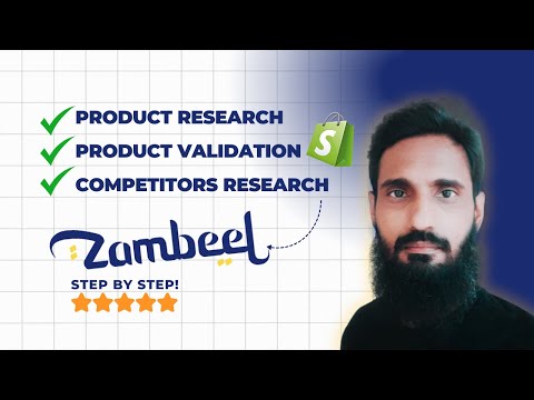 Zambeel Product Hunting and validation | Find Winning Products Fast! l Step By Step!