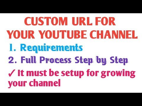 How to Create YouTube custom URL Easily Step by Step | how to enable custom URL for YouTube channel