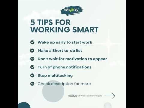Maximize Productivity: 5 Tips for Working Smarter, Not Harder