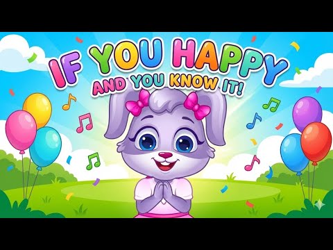 If You’re Happy | Feelings Song for Kids (Clap, Stomp, Yippie)