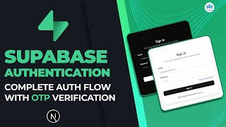Supabase Authenication with OTP Verification | Signup | Login | Reset Password | Protected routes