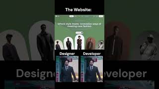 When both designer and developer fall for their own website 😂Mr. Lover Lover mode: Activated.