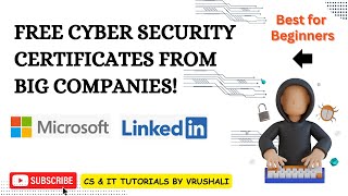 FREE Cyber Security Certifications | Learn & Protect 🔥🛡️ @csittutorialsbyvrushali
