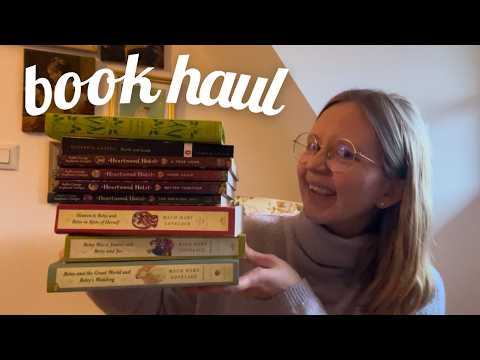 I'm back! With a baby & a book haul