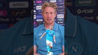 Le prime impressioni di DE BRUYNE sui suoi nuovi compagni del NAPOLI 👀💙