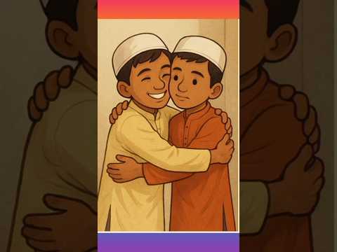 দুই বন্ধুর ঈদ উৎযাপন।#বন্ধুত্ব #ঈদুলআযহা #ঈদ #eiduladha2025