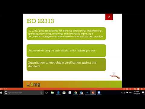 ISO 22301:2019 Business Continuity Management System