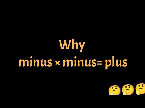 Why minus into minus equal to Plus ? Your Math Teacher will never tell you this...proof Explained