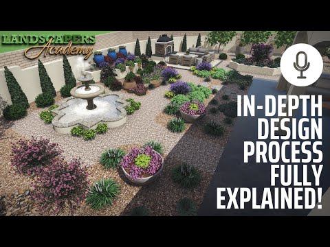 The Art of Landscape Design: Timelapse Transformation with In-Depth Design Process Fully Explained!